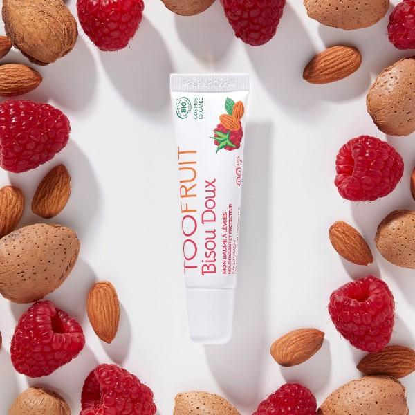 Bisou doux baume nourrissant réparateur pour les lèvres TOOFRUIT