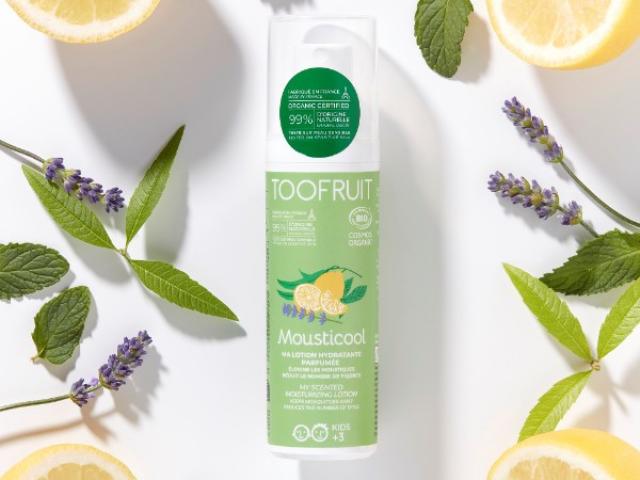 Mousticool, lotion répulsive pour les moustiques TOOFRUIT